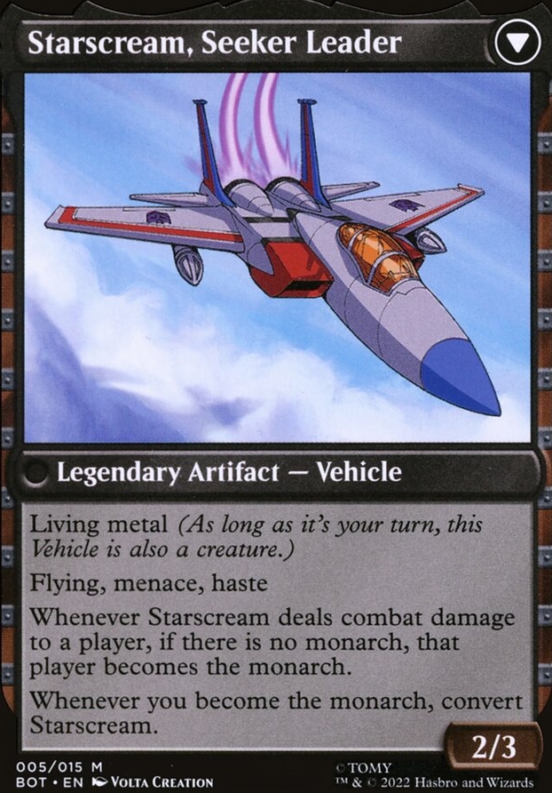 "Starscream, Seeker Leader"